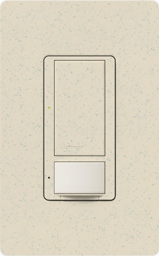 Lutron MS-VPS6M2N-DV-LS Maestro Switch with Vacancy Sensor Dual Voltage 120V-277V / 6A Multi Location, Neutral Wire Required, in Limestone