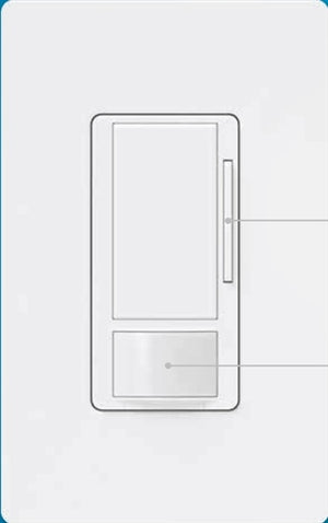 Lutron MS-Z101-TC Maestro 0-10V Dimmer and Occupancy/Vacancy PIR Sensor, single pole/multi-location, 120-277V in Terracotta