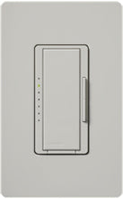 Lutron MSC-1000M-PD Maestro Satin 1000W Incandescent / Halogen Multi Location Dimmer in Palladium