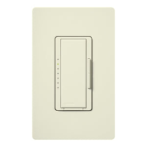 Lutron MSC-600H-BI Maestro Satin 600W Incandescent / Halogen Multi Location Dimmer in Biscuit