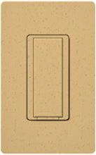 Lutron MSC-S8AM-GS Maestro Satin 120V / 8A Digital Multi Location Switch in Goldstone