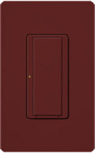 Lutron MSC-S8AM-MR Maestro Satin 120V / 8A Digital Multi Location Switch in Merlot