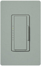 Lutron MSCF-6AM-277-BG Maestro Satin 277V / 6A Fluorescent 3-Wire / Hi-Lume LED Multi Location Dimmer in Bluestone