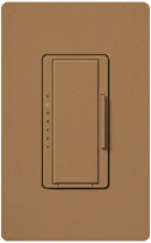 Lutron MSCF-6AM-TC Maestro Satin 120V / 6A Fluorescent 3-Wire / Hi-Lume LED Multi Location Dimmer in Terracotta
