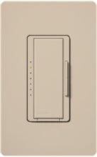 Lutron MSCLV-600M-TP Maestro Satin 600VA, 500W Magnetic Low Voltage Multi Location Dimmer in Taupe