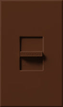 Lutron N-1000-SI Nova 1000W Incandescent / Halogen Single Location Slide-to-Off Dimmer in Sienna