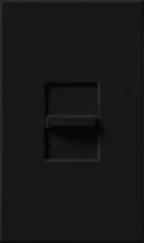 Lutron N-603P-BL Nova 600W Incandescent / Halogen Single Pole / 3-Way Preset Dimmer in Black