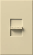 Lutron NF-10-IV Nova 120V / 16A Fluorescent 3-Wire / Hi-Lume LED Single Pole Slide-to-Off Dimmer in Ivory