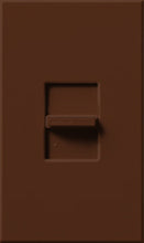 Lutron NLV-1003P-SI Nova 800W Magnetic Low Voltage Single Pole / 3-Way Preset Dimmer in Sienna