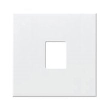 Lutron NT-L-NFB-SB Nova T, 1-Gang Wallplate, For Nova T Large Control, No Fins Broken in Satin Brass, Matte Finish