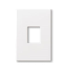 Lutron NT-O-NFB-BE Nova T, 1-Gang Wallplate, For Homework Vareo Dimmers & Switches, No Fins Broken in Beige, Matte Finish
