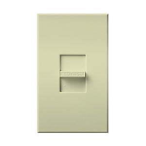 Lutron NTCL-250-AL Nova T 250W Dimmable CFL/LED, 1000W Incandescent/Halogen, 400W Lutron Hi-Lume A-Series LTE LED Drivers, Single Pole Dimmer in Almond, Matte Finish