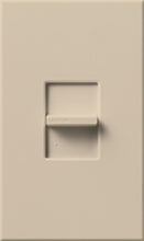 Lutron NTFSQ-TP Nova T 120V / 1.5A Single Pole 3-Speed Fan Speed Control in Taupe, Matte Finish
