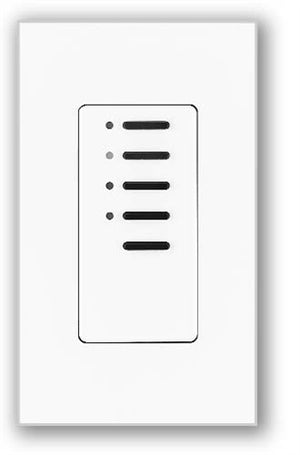 Lutron NTGRX-4M-BR Grafik Eye Architectural 4-Button Master Control Wallstation in Brown