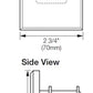 Lutron NTGRX-4M-WH Grafik Eye Architectural 4-Button Master Control Wallstation in White