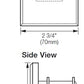 Lutron NTGRX-4S-BE Grafik Eye Architectural 4-Scene with Off and Raise/Lower Wallstation in Beige