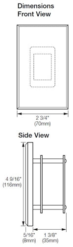 Lutron NTGRX-4S-IR-BE Grafik Eye Architectural 4-Scene with Off and IR Receiver Wallstation in Beige