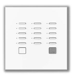 Lutron NTGRX-KP15-BE Grafik Eye 15-Slim Button Wallstation in Beige