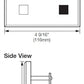 Lutron NTGRX-KP15-WH Grafik Eye 15-Slim Button Wallstation in White