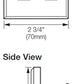 Lutron NTGRX-KP5-BE Grafik Eye 5-Slim Button Wallstation in Beige