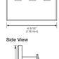 Lutron NTGRX-LB9-IV Grafik Eye 9-Large Button Wallstation in Ivory