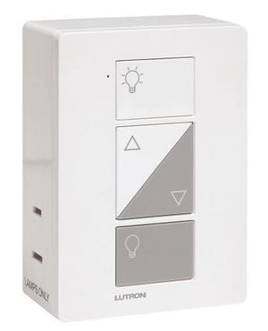 Lutron PD-3PCL-WH Caseta Wireless 300W Incandescent, 100W CFL or LED Plug-in Lamp Dimmer in White