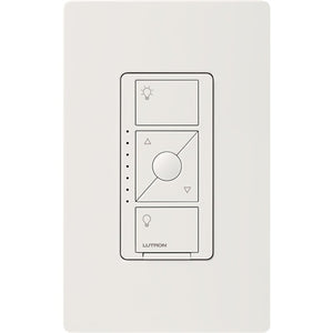 Lutron PD-5NE-LA Caseta Wireless 500W Electronic Low Voltage or Incandesent or Halogen, 400W Magnetic Low Voltage or 250W Dimmable LED Single Pole / Multi Location Dimmer in Light Almond