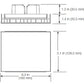 Lutron PHPM-PA-DV-WH Phase Adaptive Power Module, 16A Dual Voltage 120-277V