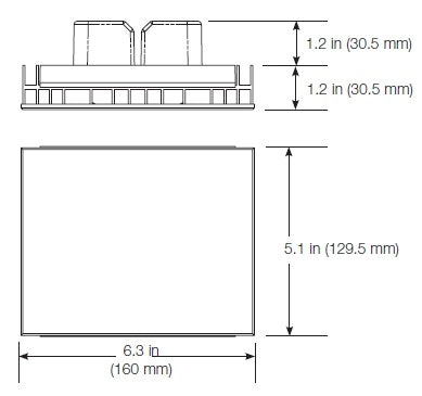 Lutron PHPM-WBX-DV-WH Phase Adaptive Power Module with 3-Wire Fluorescent Input, 16A Dual Voltage 120-277V