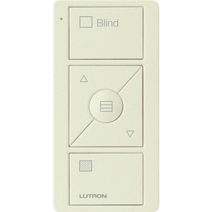 Lutron PJ2-3BRL-TBI-S09 Pico Wireless Control with indicator LED, 434 Mhz, 3-Button with Raise/Lower and Sheer Blind Text Engraving in Biscuit, Satin Color