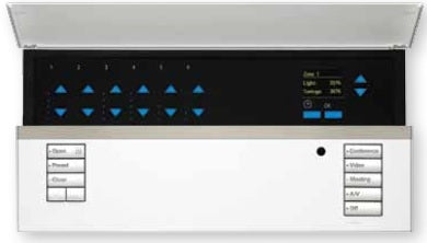 Lutron QSGR-3P Grafik Eye QS Main Unit without Faceplate, 3 Lighting Zones, 120V