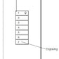 Lutron QSWS2-7BN-WH seeTouch QS Wallstation 7-Button Wallstation for Grafik Eye QS System, Non Insert Style in White Unengraved