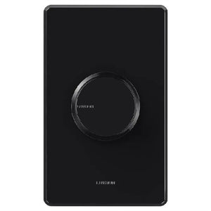 Lutron RCL-153PNL-BL Dalia LED+ 600W Incandescent 150W CFL or LED Single-Pole/3-Way Rotary Light Dimmer in Black