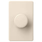 Lutron RCL-153PNL-LA Dalia LED+ 600W Incandescent 150W CFL or LED Single-Pole/3-Way Rotary Light Dimmer in Light Almond