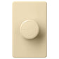Lutron RCL-153PNLH-IV Dalia LED+ 600W Incandescent 150W CFL or LED Single-Pole/3-Way Rotary Light Dimmer in Ivory
