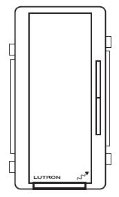 Lutron RK-AD-MS RadioRA2 Color Change Kit for RadioRA2 Accessory Dimmer in Mocha Stone
