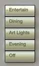 Lutron RKS-W2BS-WH-E HomeWorks QS Wired seeTouch Signature 2-Button Engraveable Replacement Button Kit, White Buttons and Backlit Buttons