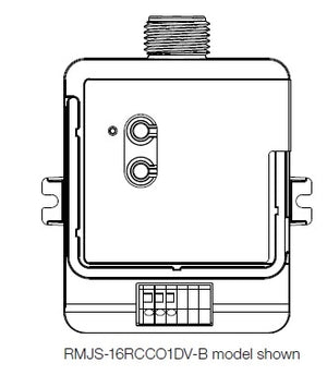 Lutron Vive RMJS-5R-DV-B PowPak Relay Module with Softswitch 5A 120-277V, 431.0-437.0 MHz