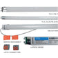 Cflex RP-T8-4FT-3L-840-3W-M-G2 T8 Retrofit Kit 4FT, 3 Lamp, 80CRI, 4000K TBC, 3 Wire dimming to 1%, Linear, Gen2