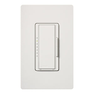 Lutron RRD-10D-SW RadioRA 2 1000W Incandescent / Halogen / 1000 VA Magnetic Low Voltage Dimmer in Snow