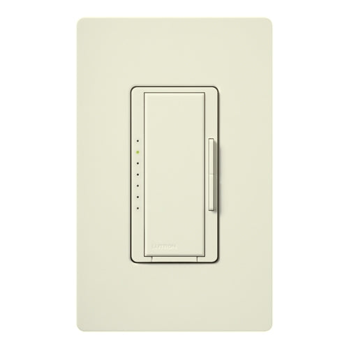 Lutron RRD-10ND-BI RadioRA 2 1000W Incandescent / Halogen / 1000 VA Magnetic Low Voltage Dimmer with Neutral Wire in Biscuit