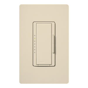 Lutron RRD-10ND-ES RadioRA 2 1000W Incandescent / Halogen / 1000 VA Magnetic Low Voltage Dimmer with Neutral Wire in Eggshell