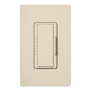 Lutron RRD-6CL-LA RadioRA 2 600W Incandescent, 150W CFL or LED Single Pole / Multi Location Dimmer in Light Almond