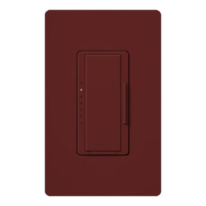 Lutron RRD-6CL-MR RadioRA 2 600W Incandescent, 150W CFL or LED Single Pole / Multi Location Dimmer in Merlot
