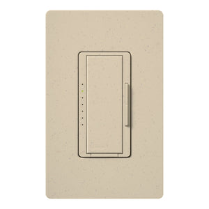 Lutron RRD-6NA-ST RadioRA 2 600W Magnetic / Electronic Low Voltage Phase Adaptive Dimmer with Neutral Wire in Stone