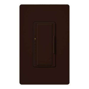 Lutron RRD-6ND-BR RadioRA2 600W Incandescent / Halogen / 600 VA Magnetic Neutral Wire Dimmer, in Brown