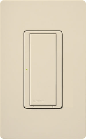 Lutron RRD-8ANS-ES RadioRA 2 120V / 8A Electronic Switch with Neutral Wire in Eggshell