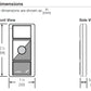 Lutron RRD-P3BRL-S-BL RadioRA 2 Pico Wireless Control, 3-Button Shade Control with Raise/Lower in Black