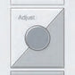 Lutron RRD-P3BRL-S-WH RadioRA 2 Pico Wireless Control, 3-Button Shade Control with Raise/Lower in White