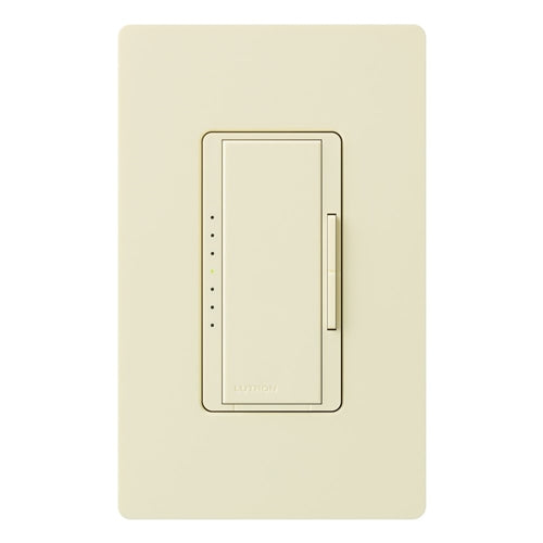 Lutron RRD-PRO-AL 250 W (CFL/LED) or 500 W/VA Incandescent/Halogen/ELV or 400 VA MLV Phase Selectable, Neutral Optional dimmer, Almond